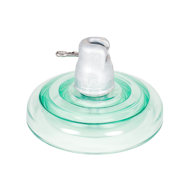 Aislador de vidrio templado tipo niebla U120B-120 KN