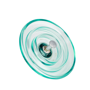 Isolateur en verre &agrave; disque de suspension standard 100kN U100BL